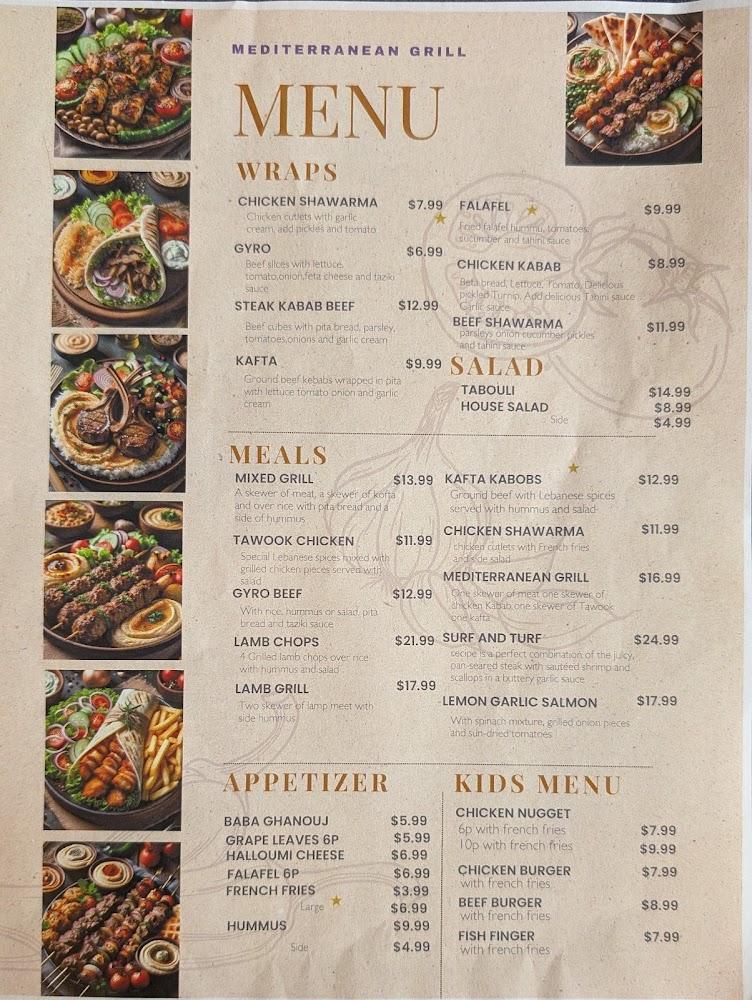 Mediterranean grill Menu image 4